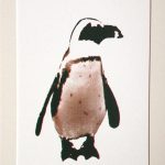 Zeefdruk De anonieme pinguïn