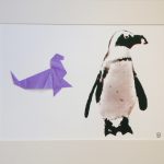 Zeefdruk Pinguïn en zeehond